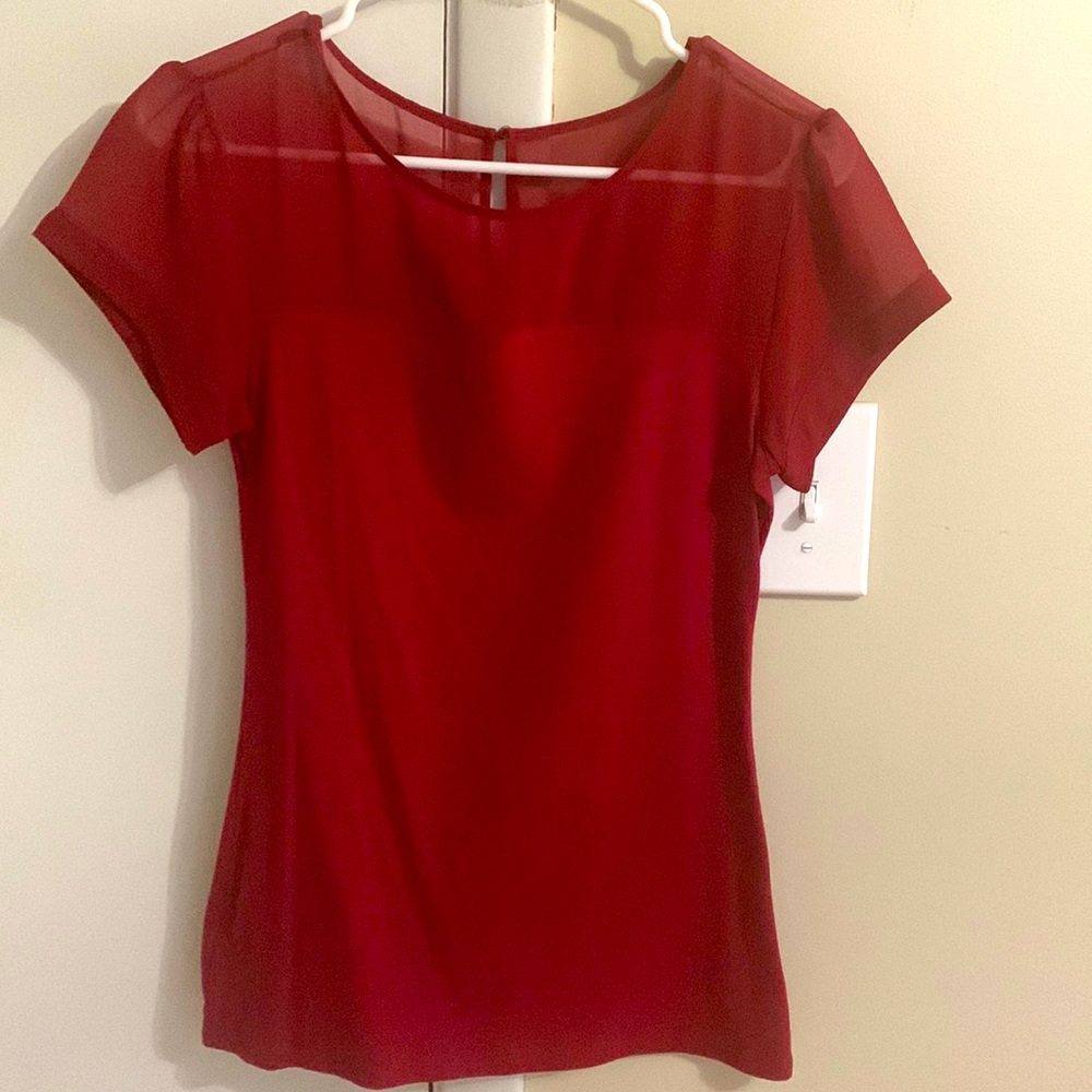 ** Final price ** Express Maroon Top